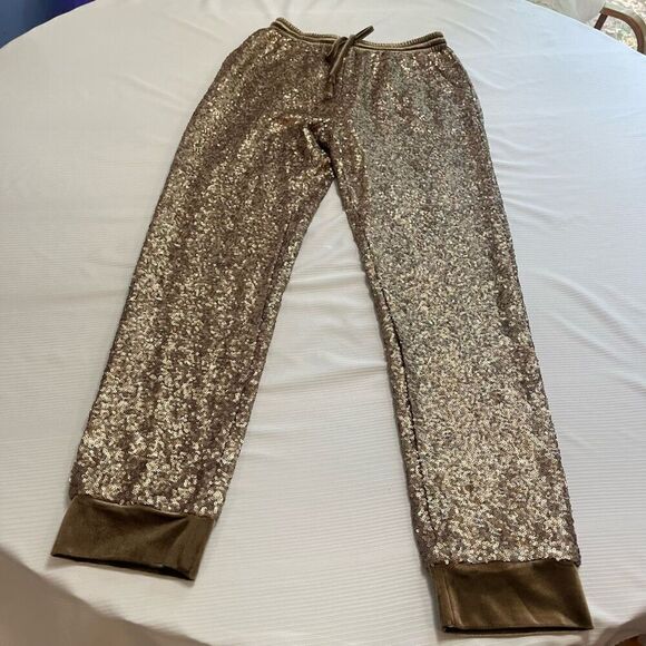 Somedays Lovin Revolve Sequin Pants Size Small - Picture 1 of 7